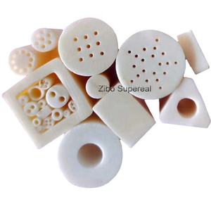 2 חורים אלומינה קרמיקה מבודד צינור/אלומינה חרוזים סגסוגת חוט 15mm ארוך 6*1.7mm - Product Image 5