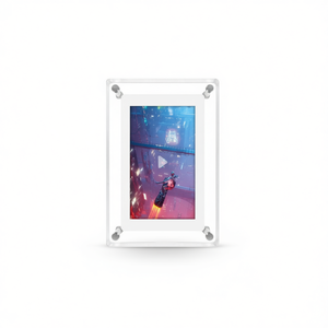 Db Acrylic 5 Inch Digital <b>Picture</b> Frame With Video Playback And <b>Clock</b> Function Us Plug - Product Image 1