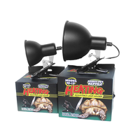 Support d'éclairage flexible avec interrupteur, adapté à l'éclairage des terrariums pour reptiles, ainsi qu'au support de lampe chauffante pour reptiles