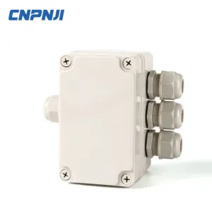 CNPNJI IP65 caixas plásticas impermeáveis para eletrônica equipamentos elétricos habitação suprimentos ABS invólucros instrumento invólucro