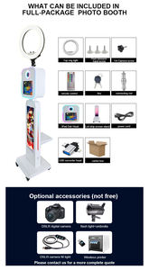 Cabina <span class=keywords><strong>de</strong></span> Fotos con Pantalla LCD para iPad y Cámara DSLR, con Ventilador <span class=keywords><strong>de</strong></span> Refrigeración, Impresión Instantánea, Cabina <span class=keywords><strong>de</strong></span> Fotos para Bodas - Product Image 4