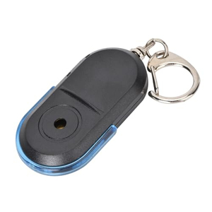 Localisateur de clés de voiture portable anti-perte, porte-clés intelligent avec contrôle sonore et lampe torche LED - Product Image 2