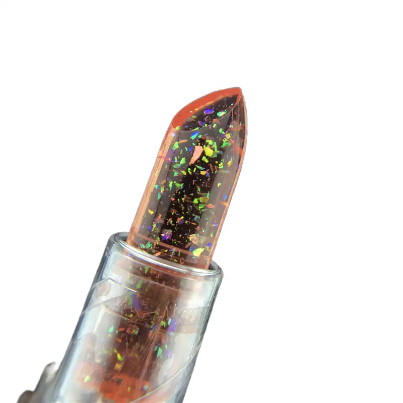 SheenEffect Clear Lipstick Wholesale Flower Magic glitter Lipstick cambia colore idratante rossetto che cambia colore