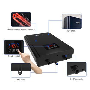 220โวลต์5-8kw เครื่องทำน้ำร้อน ABS แบบเดี่ยวสำหรับอ่างล้างจานและห้องน้ำจอ LED แสดงผลอุณหภูมิสำหรับบ้านและโรงแรม - Product Image 5
