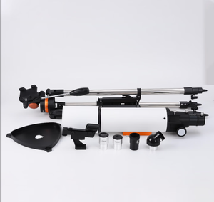 Telescopio Reflector Astronómico Profesional de 90 mm de Apertura para Observación de Estrellas y Luna y Observación Terrestre, Trípode de Acero Inoxidable - Product Image 4