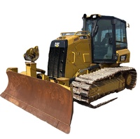 Tracteur à chenilles Caterpillar D3K2 de 60 kW, pression hydraulique, avec moteur, boîte de vitesses, pompe et treuil hydrostatique, origine USA, 2018