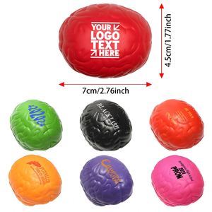 Pelota Antiestrés de Espuma PU con Logotipo Personalizado, Juguete Promocional de Espuma para Aliviar el Estrés, Regalo para Oficina, Escuela, Eventos - Product Image 2
