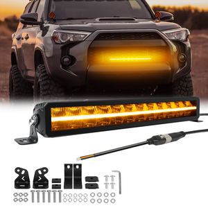 Nouvelle barre lumineuse LED ECE haute puissance modèle D-Max pour <span class=keywords><strong>Ford</strong></span>, Jeep, UTV, Pick-up 4x4, blanc ambre, position DRL, sans éblouissement - Product Image 1