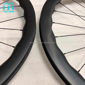 Conjunto de rodas para bicicleta de estrada SeeMore 1480g em fibra de carbono 45-50 Wave T800 com aro de fibra de carbono e 1423 raios para ciclismo de estrada e corrida. - Product Image 5