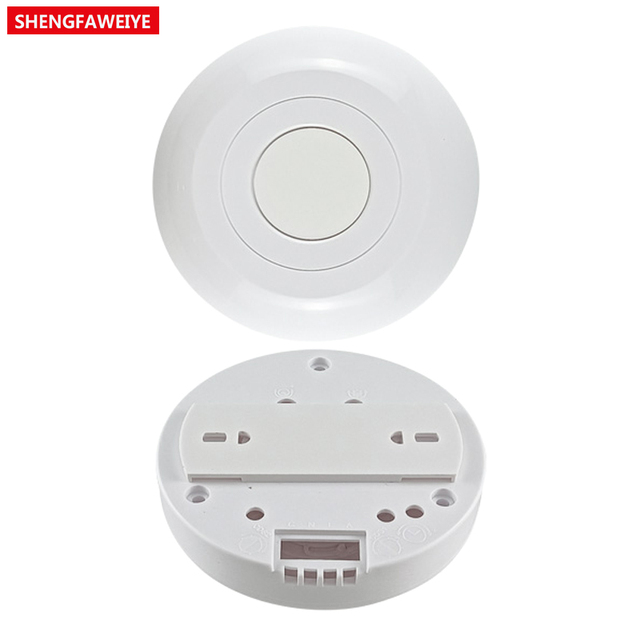 SHENGFAWEIYE 95*30mm ABS Material IoT Electronic Device Junction Box Ceiling Mounted Smart Home Plastic Shell Box