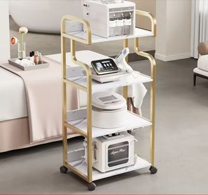 Chariot mobile professionnel pour salon de beauté, gestion cutanée, et instruments de chirurgie esthétique avancés - Product Image 6