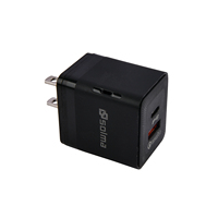 Cargador de Pared Rápido, Adaptador de Material ABS Duradero, Protección OTP, Salida para Teléfono Inteligente, Enchufe para Reino Unido, UE y EE. UU.