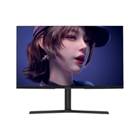 Écran de bureau incurvé pour jeux PC 19-34 pouces IPS LCD 144Hz/165Hz 2K/4K HDR avec barre lumineuse RGB, DC DP
