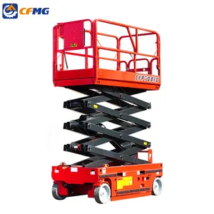 Factory direct sales 6m 8m 10m 12m 14m indoor maintenance aerial work vehicle electric hydraulic self-propelled scissors lift