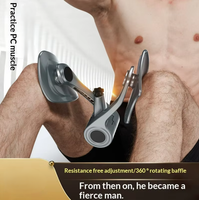 Appareil de musculation des muscles du bas du dos pour hommes, aide à l'exercice de levage des hanches, entraîneur de serrage des cuisses en EVA, outil d'entraînement Kegel réglable pour la maison