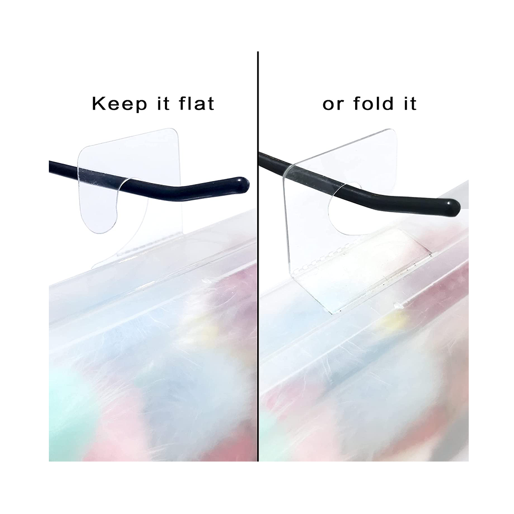 Самоклеящиеся подвесные язычки, J-образные крючки, отверстия, клейкие подвесные бирки, прозрачные пластиковые вешалки для розничного магазина, Висячие язычки для дисплея