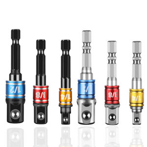 1/4 "3/8" 1/2 "六角シャンクレンチドライブパワードリルビットソケットアダプターインパクトグレードパワードライバーソケットアダプター - Product Image 3