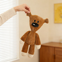 Oreiller en peluche ours en peluche super doux en coton PP, coussin de dossier pour tête de lit de dortoir, anti-stress, personnalisable pour étudiant
