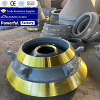 Vente d'usine Maxton : Revêtement de bol concave durable pour concasseur à cône Symons PYB/CS - Pièces de rechange
