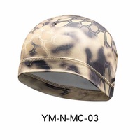 Venta caliente Headgear Outdoor Gorras deportivas a prueba de viento Quick Dry Python Print Riding Helmet Cap