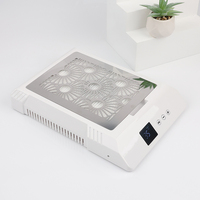 Aspirateur à poussière pour ongles portable, rechargeable, sans fil, 85W, moteur sans balais, pour manucure, avec filtre amovible
