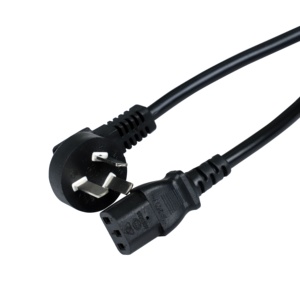 سلك طاقة أسود SJTW عالي الجودة سلك طاقة نحاسي 13A مطاط تصنيف IP11 لأجهزة الكمبيوتر المحمول/الطرز C13 C7 C5 - Product Image 4