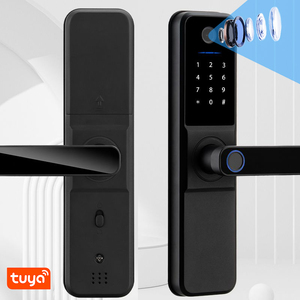 Wifi Biometric Electronic Tuya APP Remote Smart <strong>Lock</strong> Fingerprint <strong>Small</strong> Size Monitor Camera <strong>Door</strong> <strong>Lock</strong> - Product Image 1
