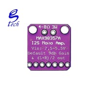 MAX98357 I2S 3W Classe D Amplificateur Breakout Interface DAC Décodeur Module Sans Filtre Audio Amplificateur Module Conseil MAX98357