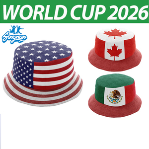 Tùy Chỉnh 2026 Thế Giới Bóng Đá Cup Denim Ngư Dân Xô <span class=keywords><strong>Hat</strong></span> Mùa Hè Ngoài Trời USA Mexico <span class=keywords><strong>Canada</strong></span> Xô <span class=keywords><strong>Hat</strong></span> - Product Image 1