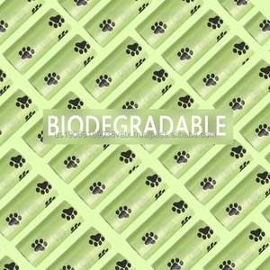 Sac de crottes de chien jetable biodégradable naturel entièrement compostable personnalisé écologique 100% fournitures pour animaux de compagnie d'élimination des déchets - Product Image 4
