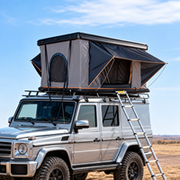 Tente de toit de voiture en aluminium à installation rapide, tente portable à coque rigide pour SUV, tente d'aventure en plein air, tente de voyage à coque rigide
