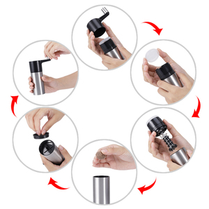 Hot Bán Của Nhãn Hiệu Thép Không Gỉ Hạt Nhục Đậu Khấu Thảo Mộc Gia Vị Máy Xay Nhà Máy Với Xử Lý Thương Mại Gia Vị Máy Xay Nhà Máy - Product Image 3