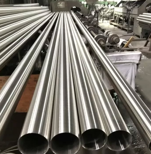 Tuyau rond en acier inoxydable ASTM 201 304 316 brossé/polissé miroir, sans soudure/soudé, prix usine - Product Image 2