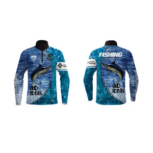 Affordable Wholesale youth sublimated fishing jerseys For Smooth Fishing 