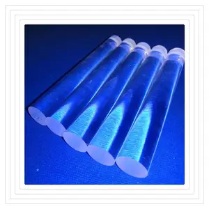 customized Heat Resistant various sizes optical transparent Polished Silica quartz rod