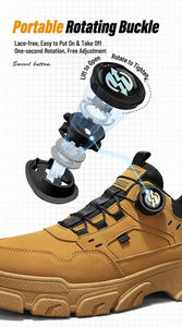 Chaussures basses pour hommes Yearning, dessus en cuir artificiel, toutes saisons. Design polyvalent, tendance, respirant, en maille légère - Product Image 5