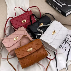 2026 KH New Women's <strong>Red</strong> Leather Shoulder Bag Beautiful Waterproof Student <strong>Handbag</strong> for Cheap Manufactured for Ladies - Product Image 1