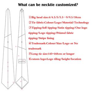Набор мужских свадебных аксессуаров из полиэстера с геометрическим узором на шею - Product Image 5