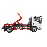 Promotion : Camion benne à bras télescopique HOWO New Energy 4x2 pour la collecte des déchets urbains, certifié EURO VI et automatisé