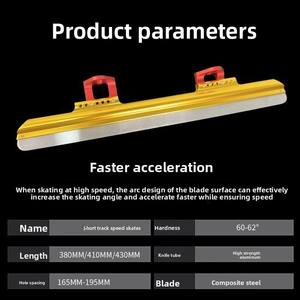 Venta Directa de Patines Profesionales de Aluminio para Exteriores, Antideslizantes, Dorados, para <span class=keywords><strong>Pista</strong></span> de <span class=keywords><strong>Patinaje</strong></span>, Patines de Carreras de <span class=keywords><strong>Pista</strong></span> Corta - Product Image 4