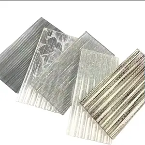 Direct selling wire laminated glass durable decorative high light transmittance indoor and outdoor wire laminated glass