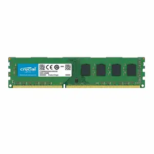 Crucial Memoria Ram DDR3 2GB 4GB 8GB PC3-10600 12800U หน่วยความจำ Ram 1333MHZ 1600MHz DIMM 1.5V ไม่มี ECC