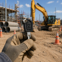 Clé de contact en acier CAT - Clé de chantier 5P8500 adaptée aux engins lourds CAT