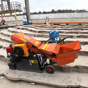 Bomba de entrega concreta diesel/elétrica de pequeno porte com várias especificações bomba agregada fina - Product Image 1