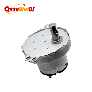 มอเตอร์เกียร์ดีซีขนาดเล็ก QuanWeiDZ JS520T แบบติดตั้งหน้าแปลน 42 มม. ชนิดแม่เหล็กถาวรแบบแปรงถ่าน สำหรับเครื่องใช้ไฟฟ้าภายในบ้าน - Product Image 1