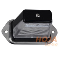 Éclairage de plaque d'immatriculation LED, lampe arrière pour camion et remorque à fixation sur l'oreille de la portière, conforme aux normes SAE/DOT/FMVSS108