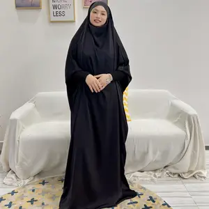 Hot Selling Eendelig Jilbab Gebed Abaya Bescheiden Khimar Hijab Abaya Islamitische Kleding