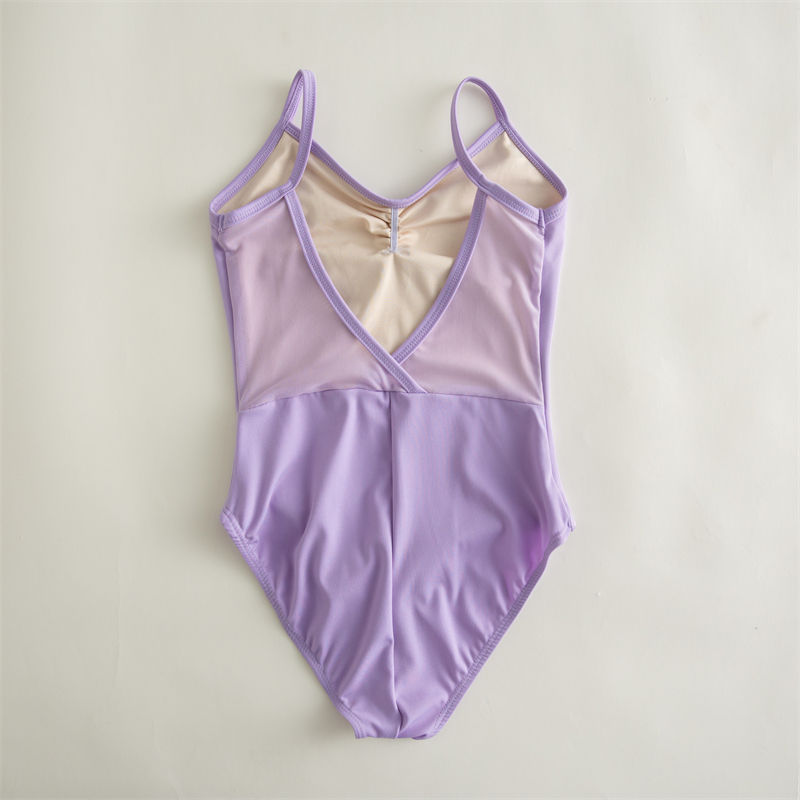 Purple-Nylon spandex