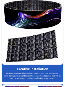 Écran LED publicitaire pliable pour la location, idéal pour les églises, les concerts, les scènes commerciales - Product Image 4