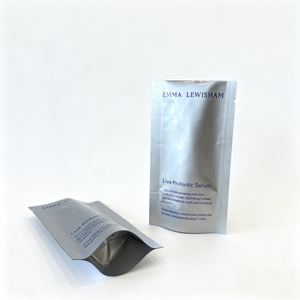Sachets en aluminium argentés, pochettes verticales 1L sans bec verseur, sacs d'emballage épais pour sérum et liquide <span class=keywords><strong>vaisselle</strong></span> 1 litre - Product Image 1